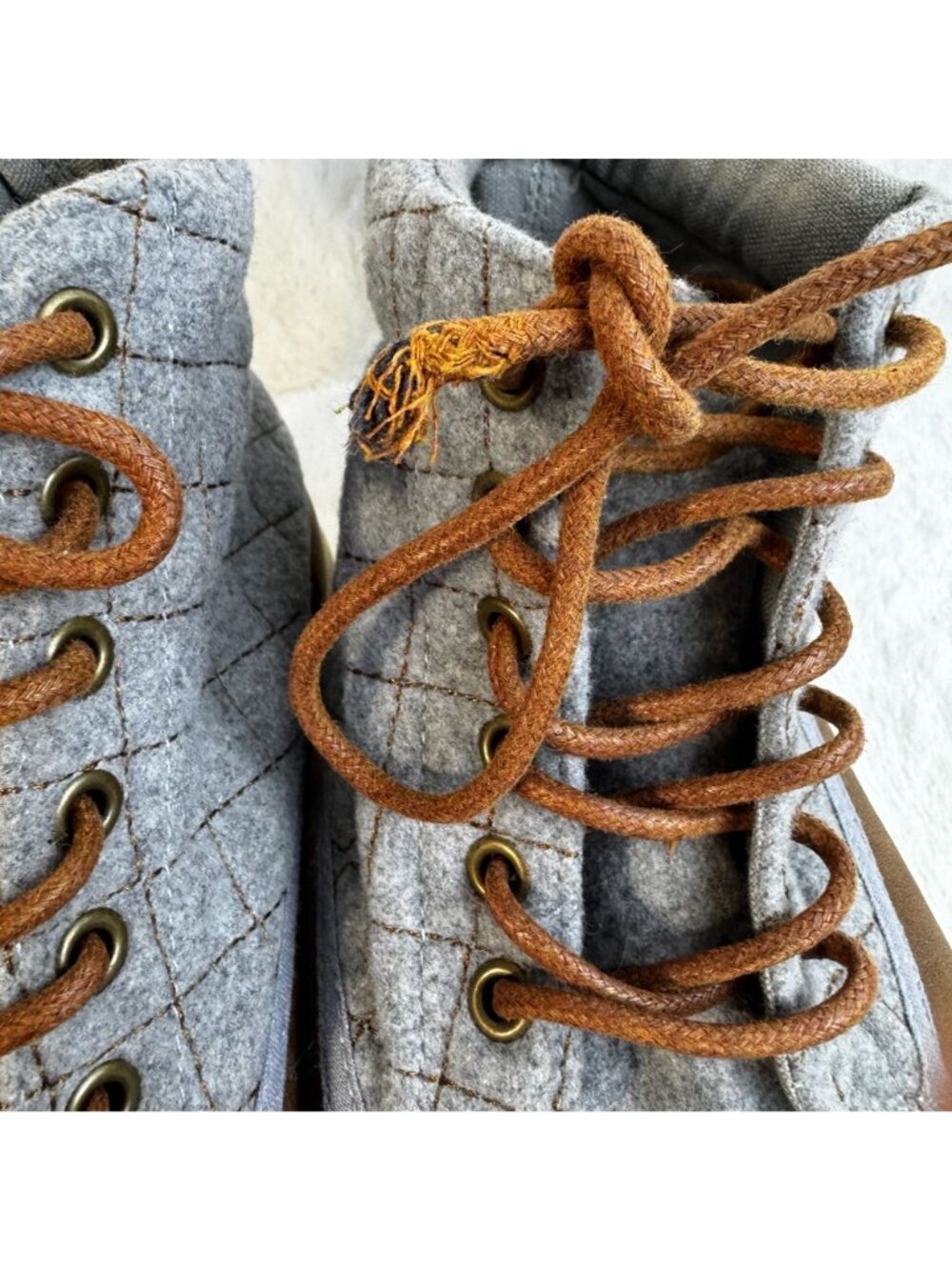 Lamo Alta lace-up boot Chic Contemporary Boho Preppy Comfy Women's Sz 9 - Picture 7 of 10